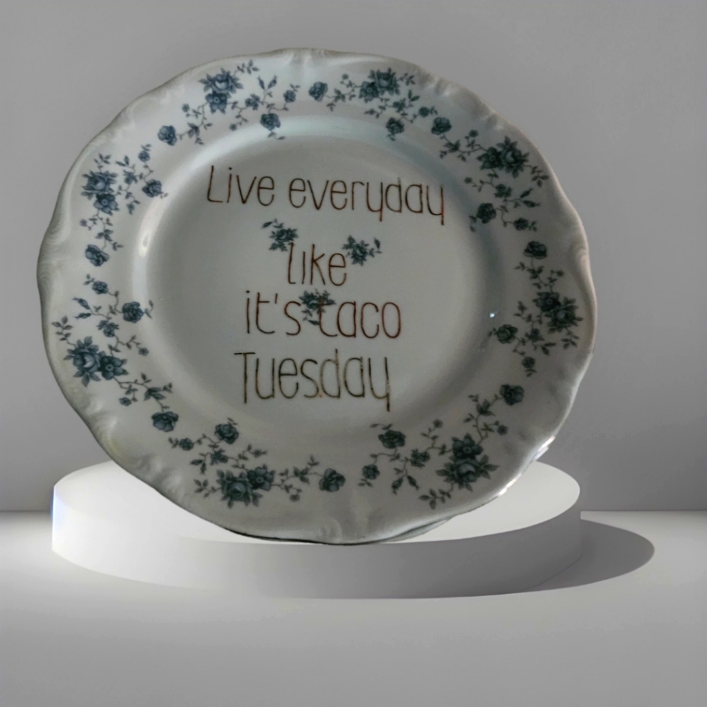 Sassy Decorative Plates